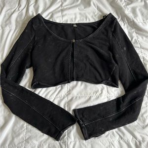 NWT Free People FP Movement Cropped Cardigan Size M